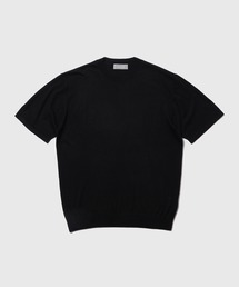 カシミヤシルク ニット Tシャツ / ロングシーズン着用可能