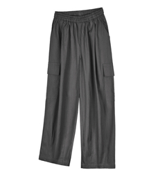 NUBINDA（ヌビンダ）の「バルーンバギーパンツ [チャコール]（その他パンツ）」