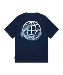 WATER SPLASH TEE navy
