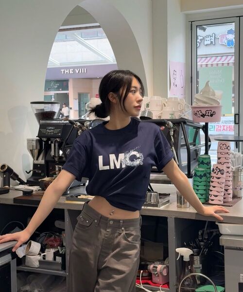 LMCの「WATER SPLASH TEE navy(Tシャツ/カットソー・レディース・その他・S/M/L/XL)」の3枚目の写真