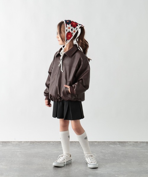 GLOBAL WORK（グローバルワーク）の「CHEER ONプリーツスカパン/629897（その他パンツ・キッズ・グレー/アイボリー/ブラック/ベージュ/パープル・130cm/140cm/150cm/160cm）」の15枚目の写真