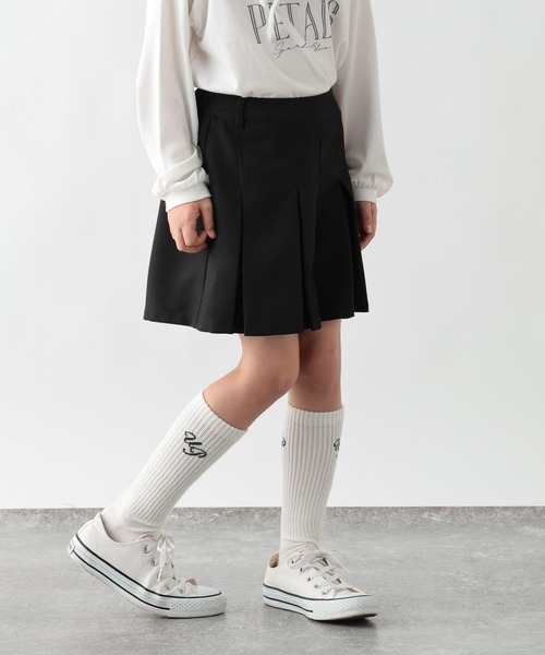 GLOBAL WORK（グローバルワーク）の「CHEER ONプリーツスカパン/629897（その他パンツ・キッズ・グレー/アイボリー/ブラック/ベージュ/パープル・130cm/140cm/150cm/160cm）」の17枚目の写真