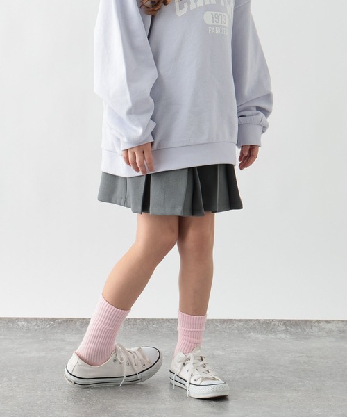 GLOBAL WORK（グローバルワーク）の「CHEER ONプリーツスカパン/629897（その他パンツ・キッズ・グレー/アイボリー/ブラック/ベージュ/パープル・130cm/140cm/150cm/160cm）」の22枚目の写真