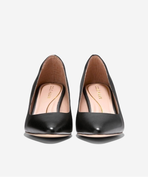 COLE HAAN（コールハーン）の「カサンドラ ブロックヒール パンプ womens（パンプス・レディース・ブラック・8/7.5/7/6.5/6/5.5/5）」の4枚目の写真