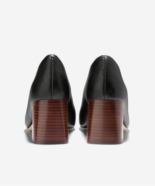 COLE HAAN（コールハーン）の「カサンドラ ブロックヒール パンプ womens（パンプス・レディース・ブラック・8/7.5/7/6.5/6/5.5/5）」の5枚目の写真