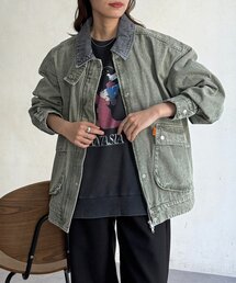 CPCM | 襟配色ハンティングジャケット(ブルゾン)