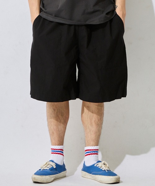 ムラサキスポーツ(ムラサキスポーツ)の「【ムラサキスポーツ限定】DEAR LAUREL/ディアローレル ハーフパンツ ショートパンツ ユーティリティー バギーショーツ DL26S-3308(その他パンツ・メンズ・ブルー/ベージュ/ピンク/オリーブ/ブラック・M/L)」の1枚目の写真