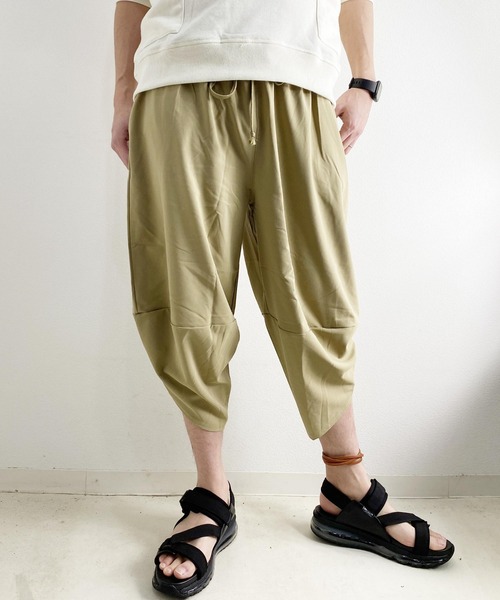 ARCADE（アーケード）の「夏服 接触冷感 撥水 速乾 ストレッチ UVカット機能 TPUイージーケア アラジン イージーパンツ（スウェットパンツ・メンズ・ベージュ/ネイビー/カーキ/ブラック・LL/L/M/S）」の2枚目の写真