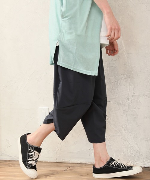 ARCADE（アーケード）の「夏服 接触冷感 撥水 速乾 ストレッチ UVカット機能 TPUイージーケア アラジン イージーパンツ（スウェットパンツ・メンズ・ベージュ/ネイビー/カーキ/ブラック・LL/L/M/S）」の4枚目の写真