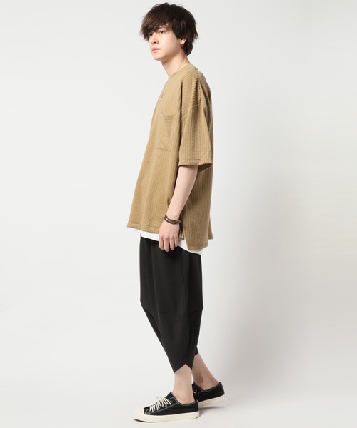 ARCADE（アーケード）の「夏服 接触冷感 撥水 速乾 ストレッチ UVカット機能 TPUイージーケア アラジン イージーパンツ（スウェットパンツ・メンズ・ベージュ/ネイビー/カーキ/ブラック・LL/L/M/S）」の7枚目の写真