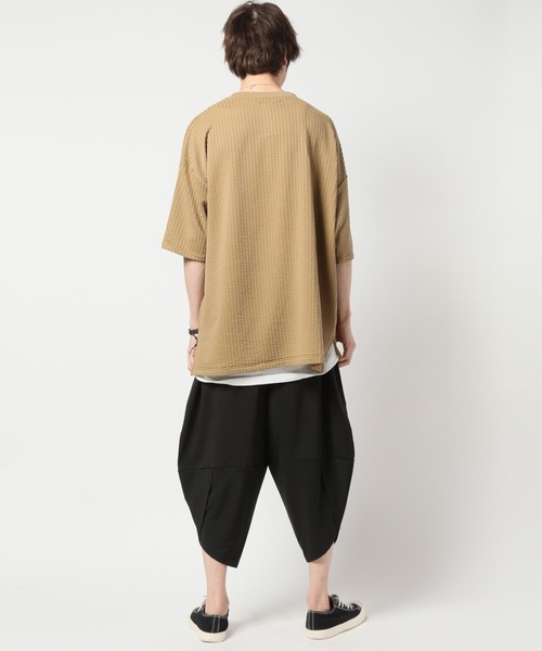 ARCADE（アーケード）の「夏服 接触冷感 撥水 速乾 ストレッチ UVカット機能 TPUイージーケア アラジン イージーパンツ（スウェットパンツ・メンズ・ベージュ/ネイビー/カーキ/ブラック・LL/L/M/S）」の8枚目の写真