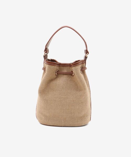 le.coeur blanc（ルクールブラン）の「パール付き巾着トート（トートバッグ・レディース・ブラウン/ブラック・FREE）」の5枚目の写真