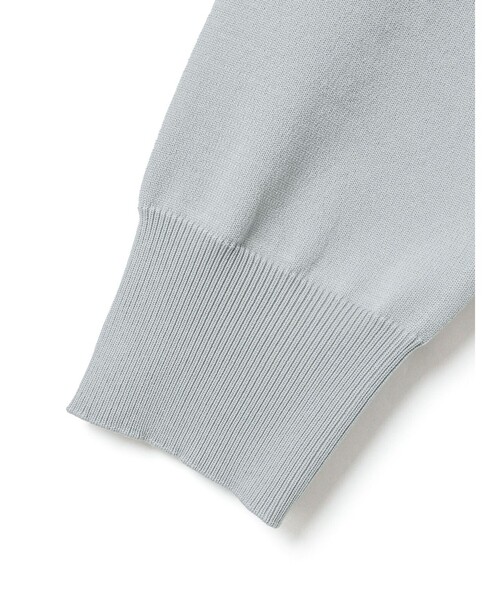 mizuiroind（ミズイロインド）の「mizuiro ind クルーネックワイドプルオーバー（ニット/セーター・レディース・オフホワイト/ブルー/ブラック/ピンク/ライトグレー・FREE）」の21枚目の写真