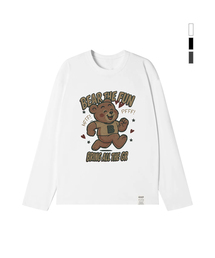 [UNISEX]RUNNING BEARロングスリーブTシャツ_3color