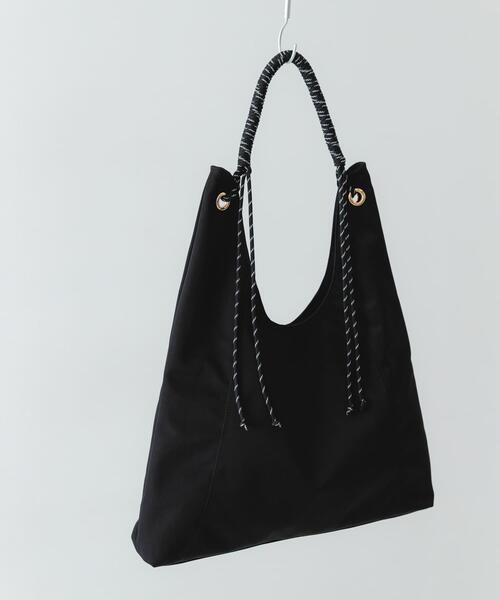 RODE SKO(ロデスコ)の「コードハンドルバッグ(トートバッグ・レディース・ベージュ/グレー/ブラック・ONE)」の12枚目の写真