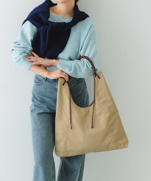 RODE SKO(ロデスコ)の「コードハンドルバッグ(トートバッグ・レディース・ベージュ/グレー/ブラック・ONE)」の20枚目の写真