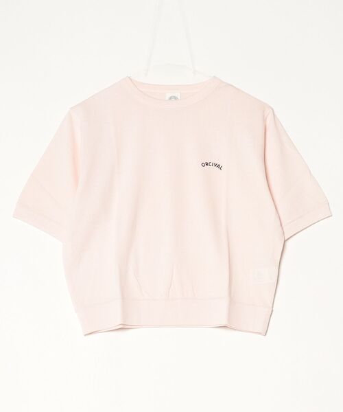 ORCIVAL(オーシバル)の「ORCIVAL/オーシバル クルーネックシースルーショートスリーブTEE CREW NECK SEE THROUGH SHORT SLEEVE TEE OR-C0529 SEF(Tシャツ/カットソー・レディース・ブラック/ライトイエロー/ライトピンク・1)」の13枚目の写真