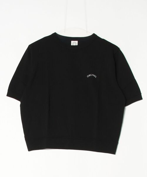 ORCIVAL(オーシバル)の「ORCIVAL/オーシバル クルーネックシースルーショートスリーブTEE CREW NECK SEE THROUGH SHORT SLEEVE TEE OR-C0529 SEF(Tシャツ/カットソー・レディース・ブラック/ライトイエロー/ライトピンク・1)」の8枚目の写真