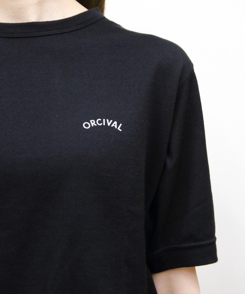 ORCIVAL(オーシバル)の「ORCIVAL/オーシバル クルーネックシースルーショートスリーブTEE CREW NECK SEE THROUGH SHORT SLEEVE TEE OR-C0529 SEF(Tシャツ/カットソー・レディース・ブラック/ライトイエロー/ライトピンク・1)」の5枚目の写真