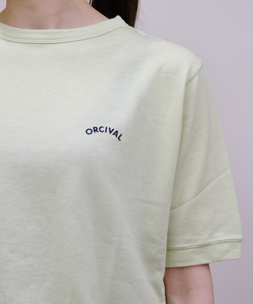 ORCIVAL(オーシバル)の「ORCIVAL/オーシバル クルーネックシースルーショートスリーブTEE CREW NECK SEE THROUGH SHORT SLEEVE TEE OR-C0529 SEF(Tシャツ/カットソー・レディース・ブラック/ライトイエロー/ライトピンク・1)」の14枚目の写真