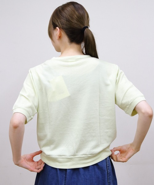 ORCIVAL(オーシバル)の「ORCIVAL/オーシバル クルーネックシースルーショートスリーブTEE CREW NECK SEE THROUGH SHORT SLEEVE TEE OR-C0529 SEF(Tシャツ/カットソー・レディース・ブラック/ライトイエロー/ライトピンク・1)」の16枚目の写真