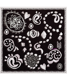 MARAETHRA（マレトラ）の「マイジュエリーボックス シルクスクエアスカーフ（バンダナ/スカーフ）」