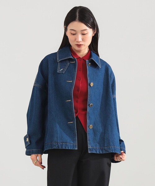 Traditional Weatherwear / Malton デニムブルゾン（デニムジャケット