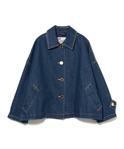 Traditional Weatherwear(トラディショナルウェザーウェア)の「Traditional Weatherwear / Malton デニムブルゾン(デニムジャケット・レディース・ブルー系その他・ONE SIZE)」の15枚目の写真
