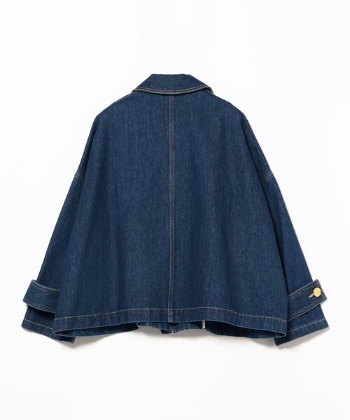 Traditional Weatherwear(トラディショナルウェザーウェア)の「Traditional Weatherwear / Malton デニムブルゾン(デニムジャケット・レディース・ブルー系その他・ONE SIZE)」の19枚目の写真