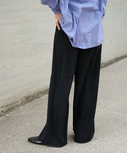 OUTDOOR PRODUCTS(アウトドアプロダクツ)の「トロイージーパンツ(スラックス・レディース・ブラック/ベージュ/ネイビー・36/38)」の10枚目の写真