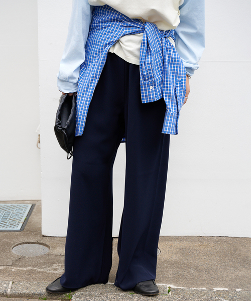 OUTDOOR PRODUCTS(アウトドアプロダクツ)の「トロイージーパンツ(スラックス・レディース・ブラック/ベージュ/ネイビー・36/38)」の16枚目の写真