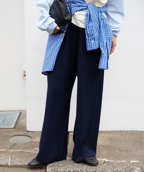 OUTDOOR PRODUCTS(アウトドアプロダクツ)の「トロイージーパンツ(スラックス・レディース・ブラック/ベージュ/ネイビー・36/38)」の17枚目の写真