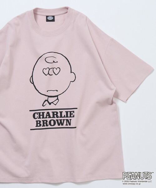 セール】限定展開 PEANUTS/ピーナッツ 別注 ビッグシルエット クルー
