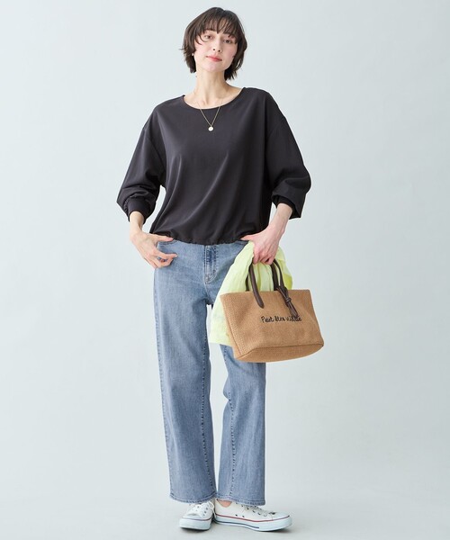 ANY（エニィ）の「涼やかDRYブラウス（シャツ/ブラウス・レディース・グレー系/ベージュ系/黄土色系・F）」の12枚目の写真