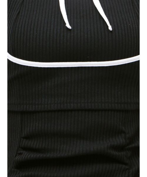 EATME(イートミー)の「【UV機能】デコルテバイカラーリブワンピース(ワンピース・レディース・ベージュ/その他1/グレー/ブラック・FREE)」の21枚目の写真