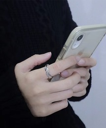 ARCHIVER（アーカイバ）の「【Bz】EKG187/シルバーツイストリング/ユニセックス(NEZ)（リング）」