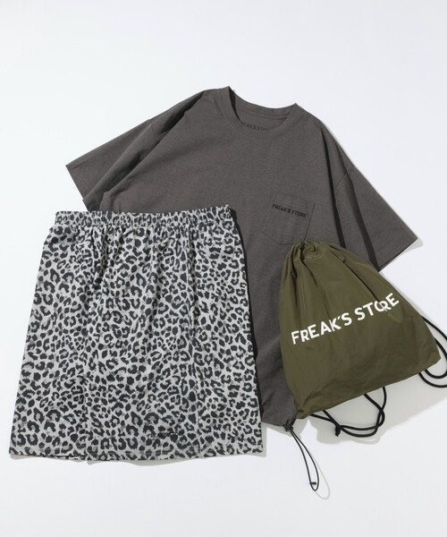 FREAK'S STORE（フリークスストア）の「【新色追加】マルチファンクション セットアップ/ナップサック付き/ユニセックス対応（ルームウェア/パジャマ・メンズ・チャコールグレー/ブラック系その他/ブラック/ミント/レオパード/ブラウン/ホワイト・X-LARGE/LARGE/MEDIUM/SMALL）」の4枚目の写真
