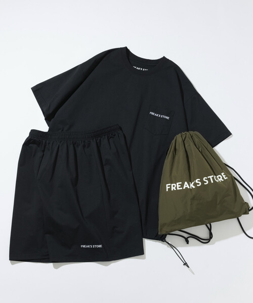 FREAK'S STORE（フリークスストア）の「【新色追加】マルチファンクション セットアップ/ナップサック付き/ユニセックス対応（ルームウェア/パジャマ・メンズ・チャコールグレー/ブラック系その他/ブラック/ミント/レオパード/ブラウン/ホワイト・X-LARGE/LARGE/MEDIUM/SMALL）」の16枚目の写真