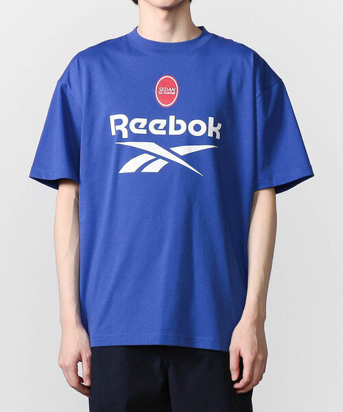 SEDAN ALL-PURPOSE（セダンオールパーパス）の「SEDAN ALL-PURPOSE | Reebok / ロゴTシャツ MEN（Tシャツ/カットソー・メンズ・ブルー/ブラック/オフホワイト・L/M/XL）」の9枚目の写真