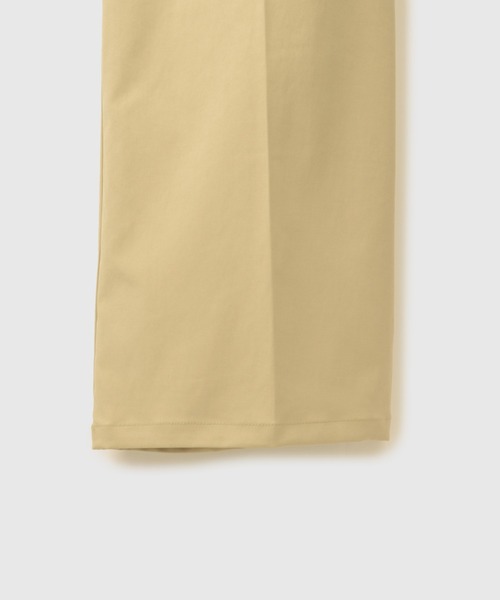 VICKY（ビッキー）の「ツイルチノワイドパンツ≪手洗い可能≫（その他パンツ・レディース・ベージュ/ブラック・M）」の5枚目の写真