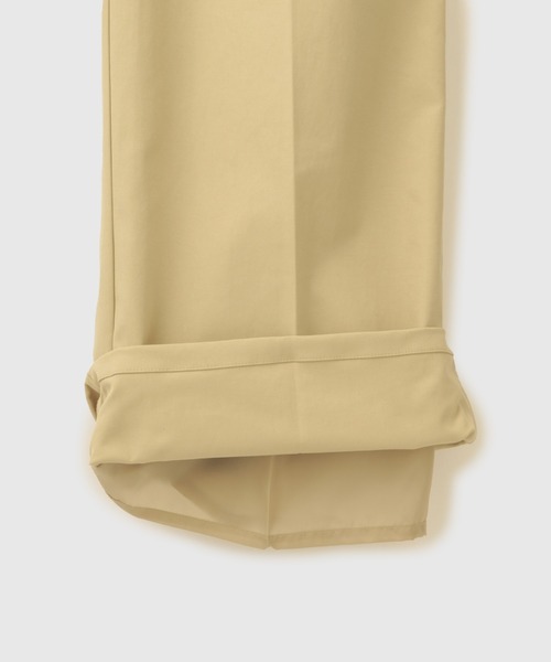 VICKY（ビッキー）の「ツイルチノワイドパンツ≪手洗い可能≫（その他パンツ・レディース・ベージュ/ブラック・M）」の6枚目の写真