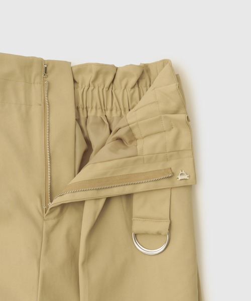 VICKY（ビッキー）の「ツイルチノワイドパンツ≪手洗い可能≫（その他パンツ・レディース・ベージュ/ブラック・M）」の9枚目の写真