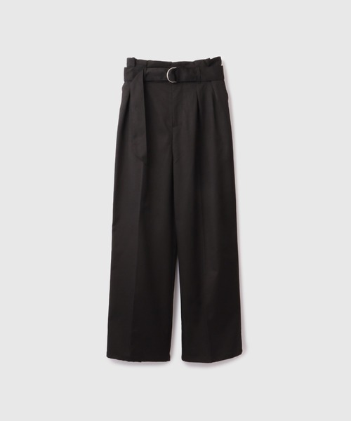 VICKY(ビッキー)の「ツイルチノワイドパンツ≪手洗い可能≫(その他パンツ・レディース・ベージュ/ブラック・M)」の13枚目の写真