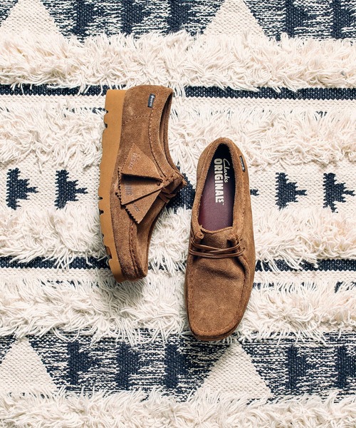 Clarks（クラークス）の「(CLARKS)WALLABEE GTX（モカシン/デッキシューズ・レディース・ブラック/ブラウン・23cm/24cm/25cm）」の4枚目の写真