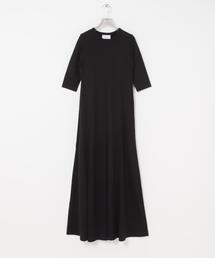 URBAN RESEARCH | new basic　WASHABLE WOOL FLARE ONE-PIECE(ワンピース)