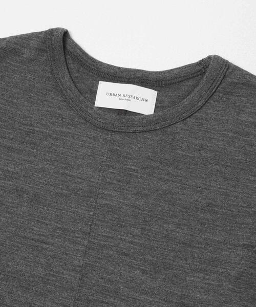 URBAN RESEARCH(アーバンリサーチ)の「new basic WASHABLE WOOL FLARE ONE-PIECE(ワンピース・レディース・ネイビー/チャコールグレー/ブラック・36/38)」の5枚目の写真