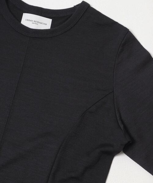 URBAN RESEARCH(アーバンリサーチ)の「new basic WASHABLE WOOL FLARE ONE-PIECE(ワンピース・レディース・ネイビー/チャコールグレー/ブラック・36/38)」の12枚目の写真