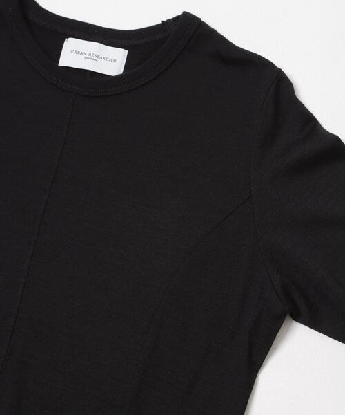 URBAN RESEARCH(アーバンリサーチ)の「new basic WASHABLE WOOL FLARE ONE-PIECE(ワンピース・レディース・ネイビー/チャコールグレー/ブラック・36/38)」の15枚目の写真