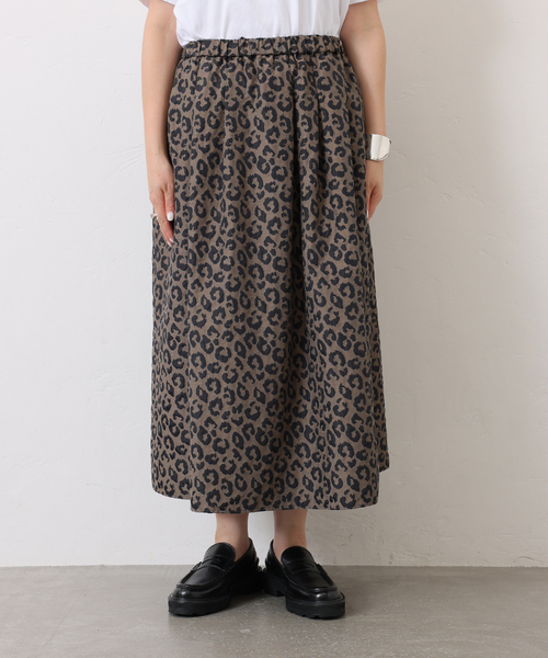 JOURNAL STANDARD LUXE（ジャーナルスタンダード　ラックス）の「《追加2》ダブルJQレオパ スカート（スカート・レディース・チョコ・FREE）」の11枚目の写真