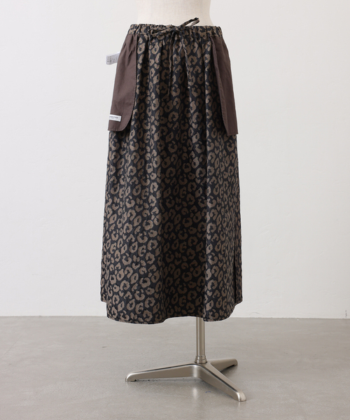 JOURNAL STANDARD LUXE（ジャーナルスタンダード　ラックス）の「《追加2》ダブルJQレオパ スカート（スカート・レディース・チョコ・FREE）」の19枚目の写真